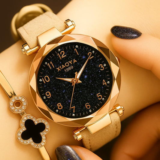 Luna Étoilée Uhr