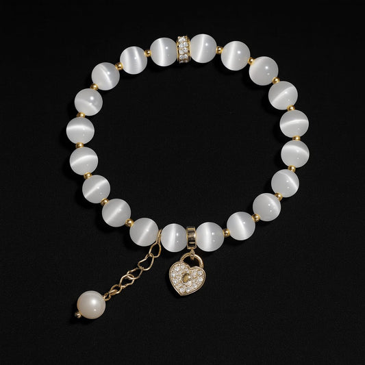 White Opal Armband