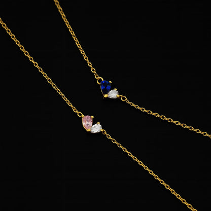 Blue Bloom Armband