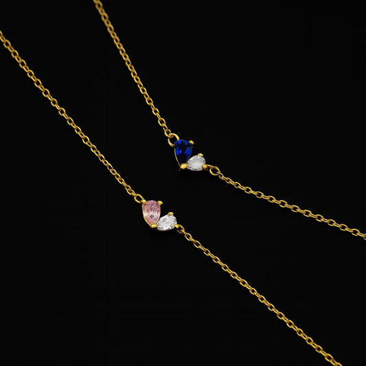 Blue Bloom Armband