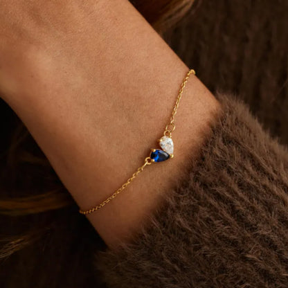 Blue Bloom Armband