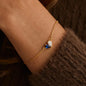 Blue Bloom Armband
